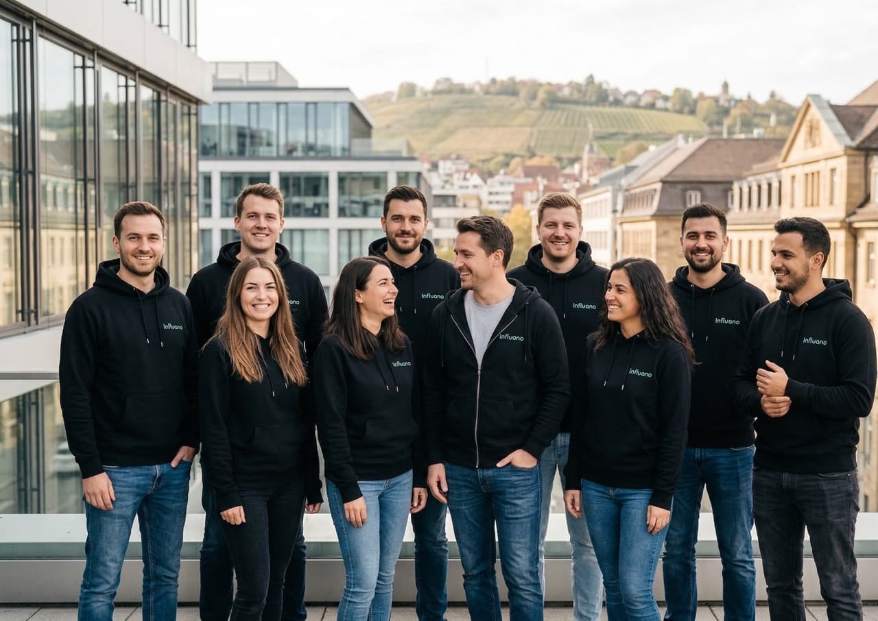 Team Influano in Stuttgart